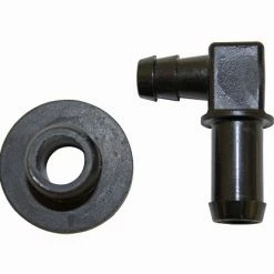 Hot Sale 🔥 BMI Rocker Cover Breather For Animal Catch Can (Black Plastic) 🎁